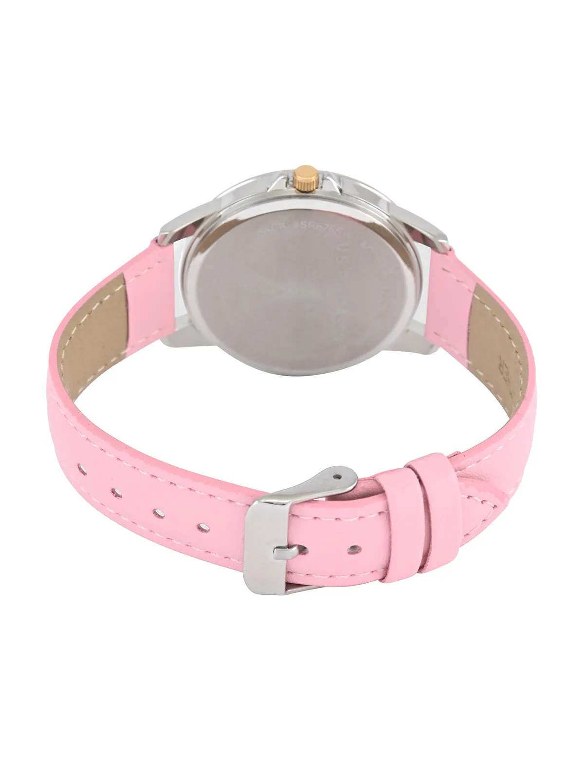 LADIES PINK STRAP WATCH WITH GOLD ACCENT sold by U.S. Polo Assn. product image thumbnail 4