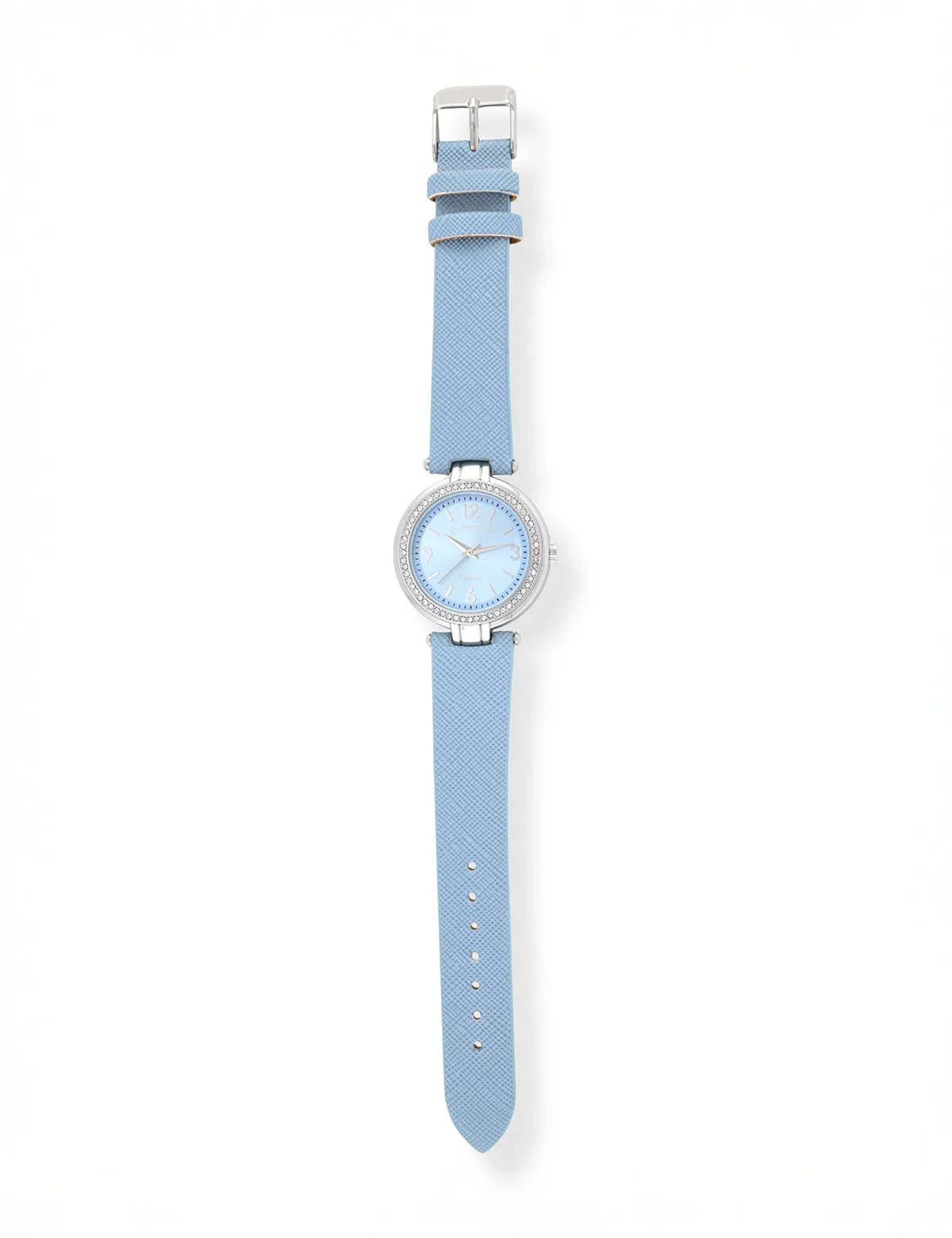 LADIES BLUE STRAP WATCH WITH SILVER ACCENT sold by U.S. Polo Assn. product image thumbnail 5