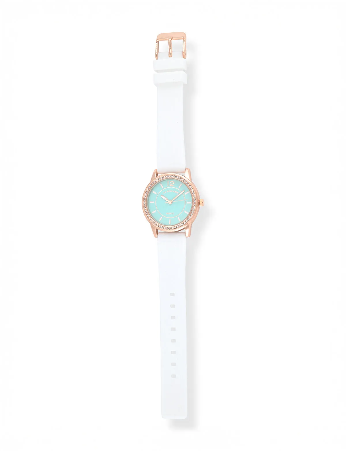 LADIES BLUE FACE WATCH WITH GOLD ACCENT sold by U.S. Polo Assn. product image thumbnail 4