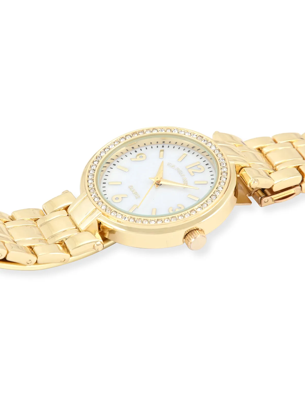 LADIES GOLD LINK WATCH sold by U.S. Polo Assn. product image thumbnail 3