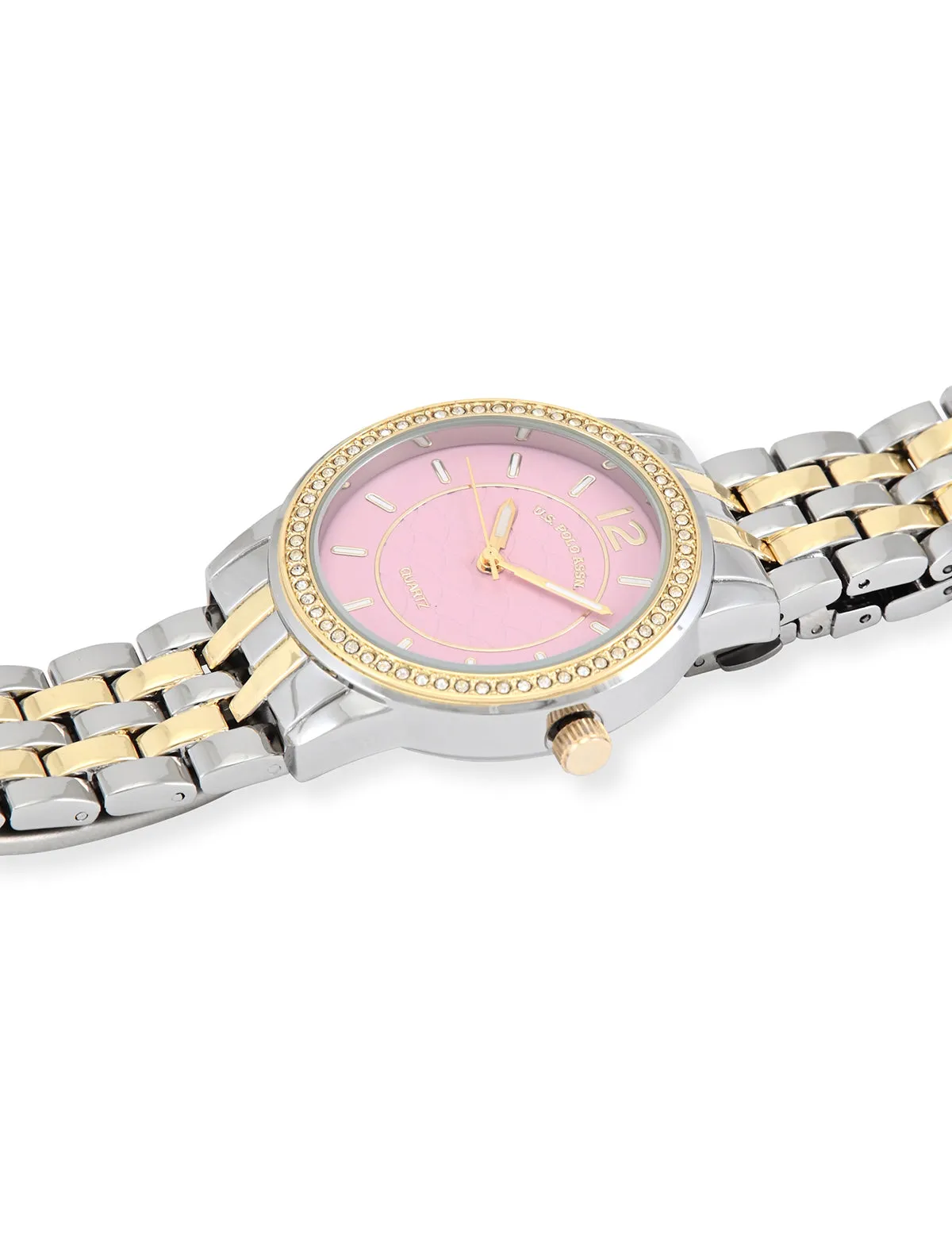 LADIES TWO TONE SILVER AND GOLD WATCH sold by U.S. Polo Assn. product image thumbnail 4