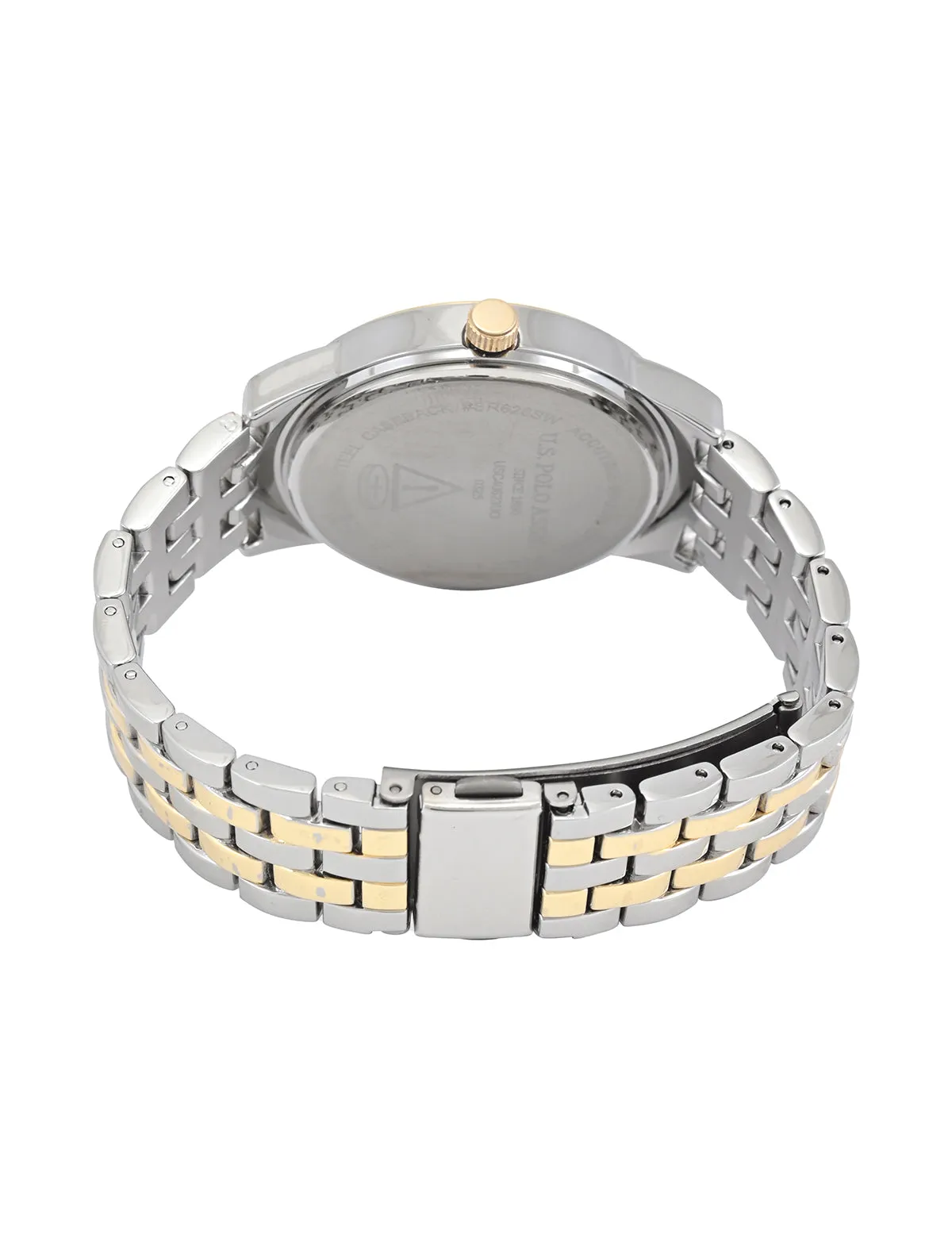 LADIES TWO TONE SILVER AND GOLD WATCH sold by U.S. Polo Assn. product image thumbnail 3