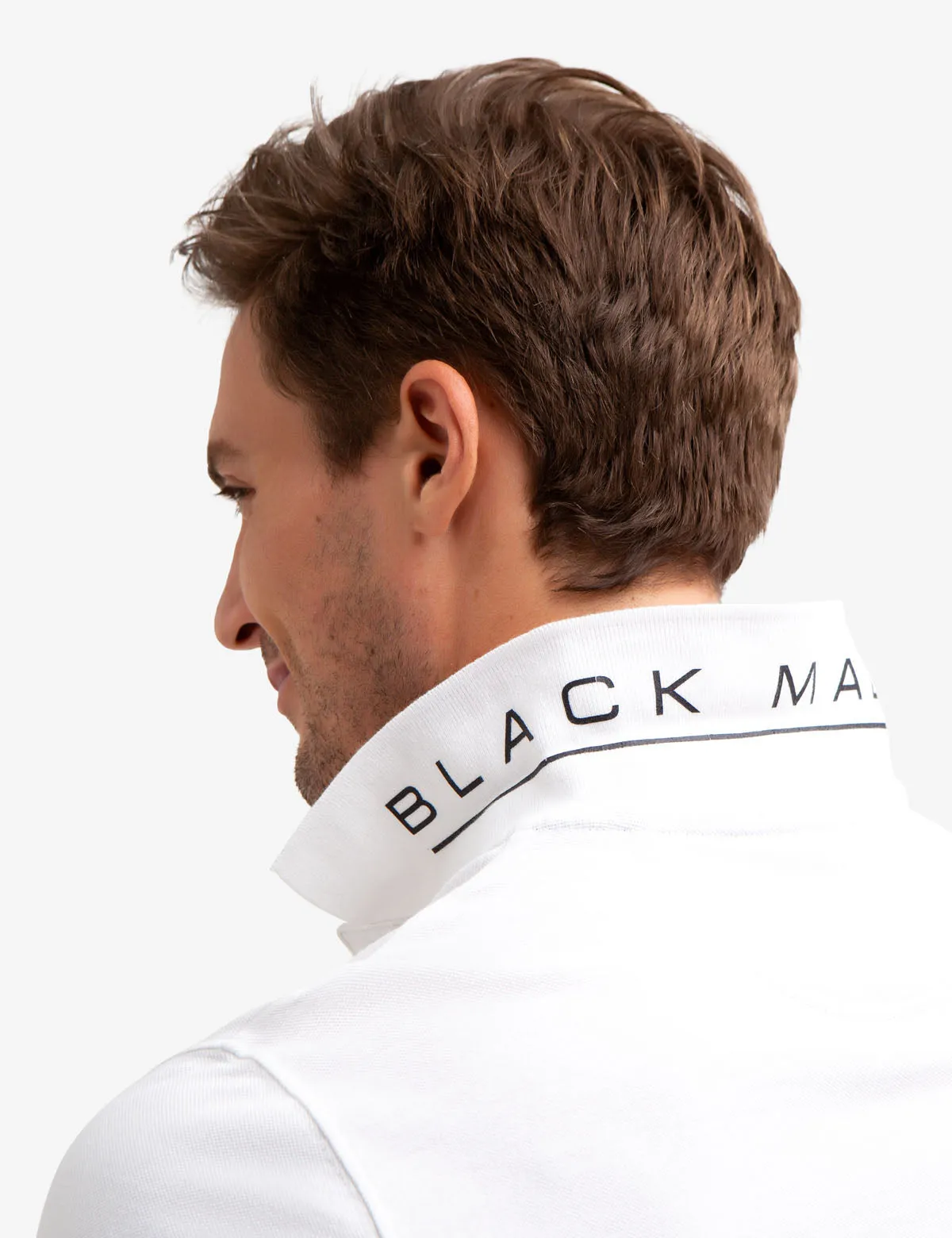 BLACK MALLET LOGO PRINT LONG SLEEVE POLO SHIRT sold by U.S. Polo Assn. product image thumbnail 3