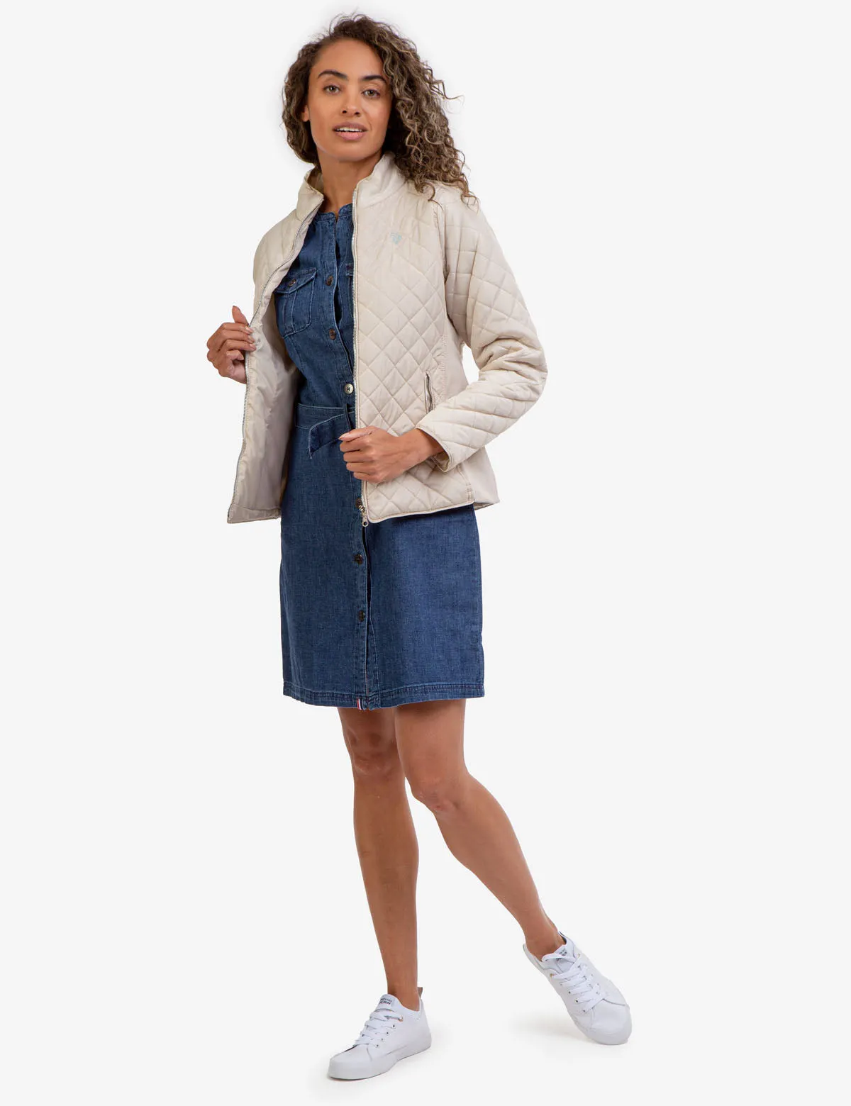 QUILTED SIDE KNIT MOTO JACKET sold by U.S. Polo Assn. product image thumbnail 2