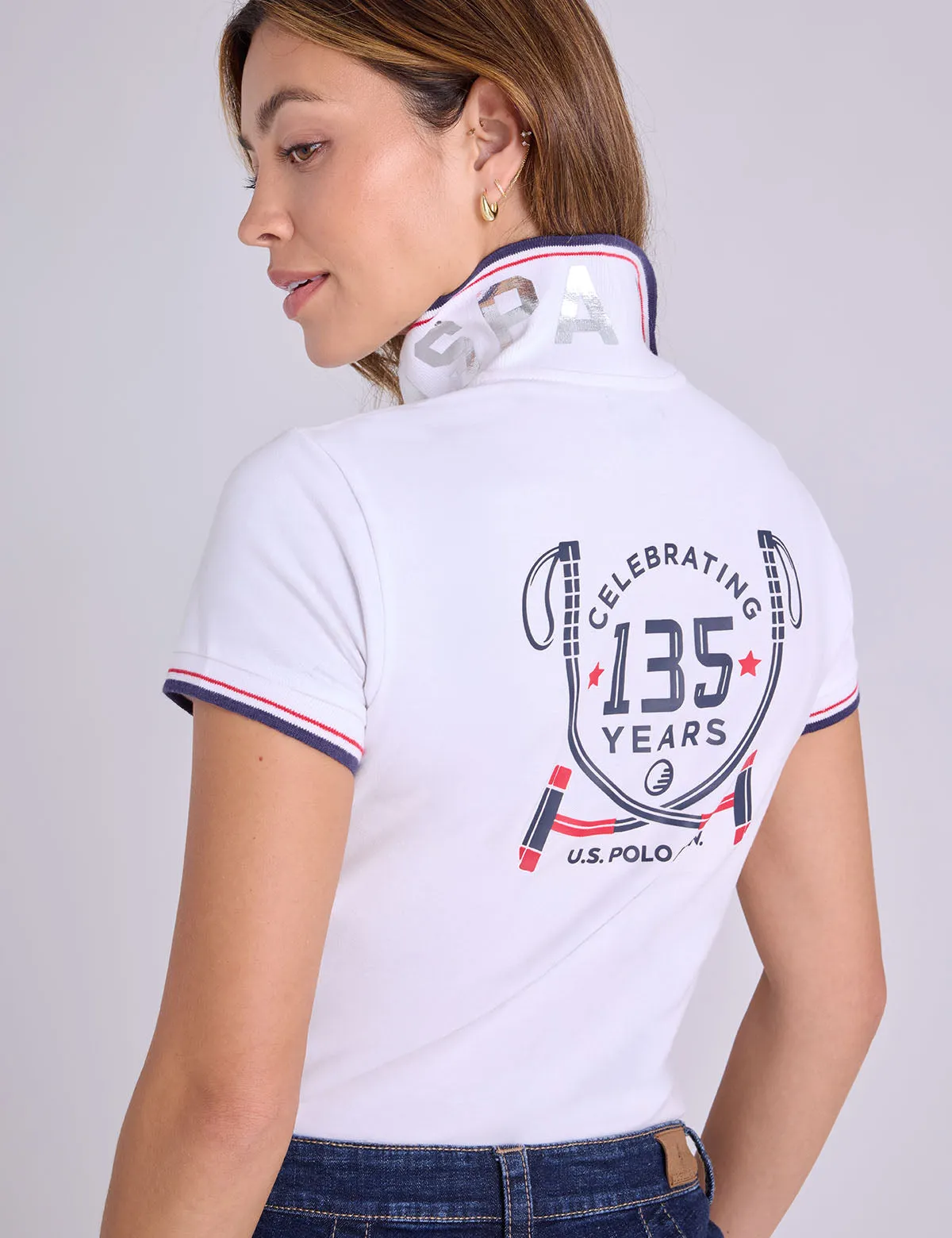 135 ANNIVERSARY MALLET POLO SHIRT sold by U.S. Polo Assn. product image thumbnail 2