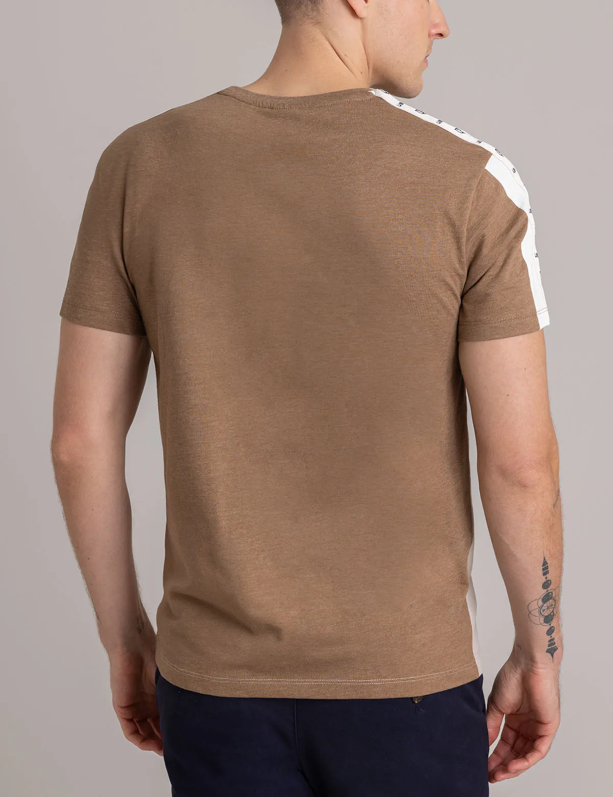 SHOULDER LOGO TRICOT TRIM T-SHIRT sold by U.S. Polo Assn. product image thumbnail 5