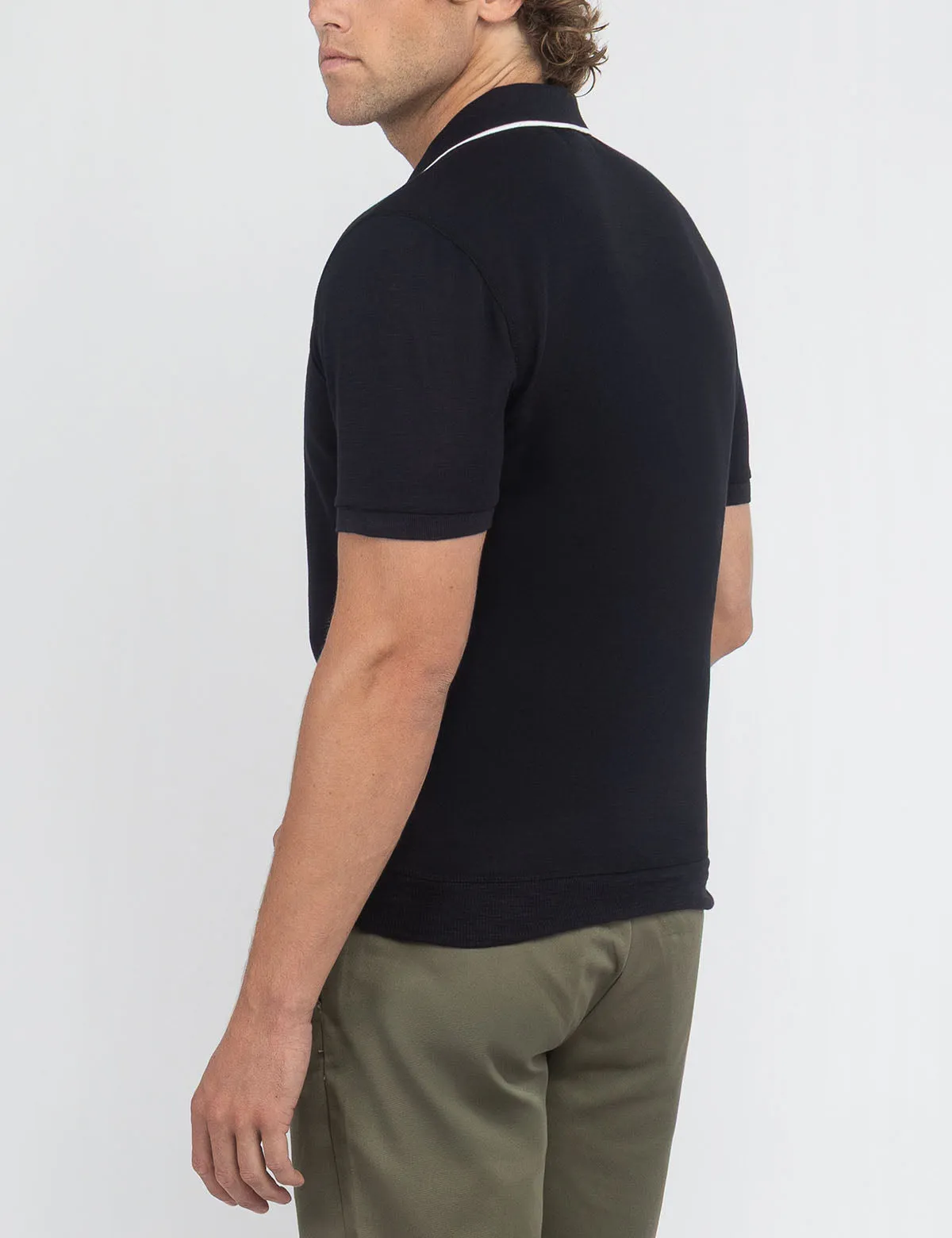 WHITE LABEL SLUB PIQUE POLO SHIRT sold by U.S. Polo Assn. product image thumbnail 5