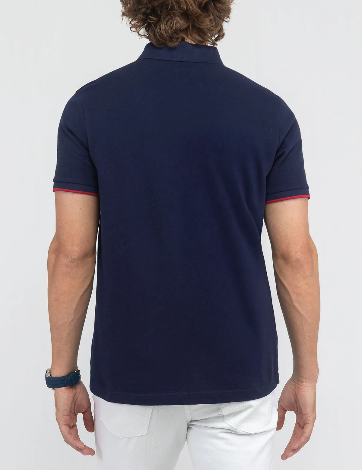 USPA EMBOSSED PIQUE POLO SHIRT sold by U.S. Polo Assn. product image thumbnail 4