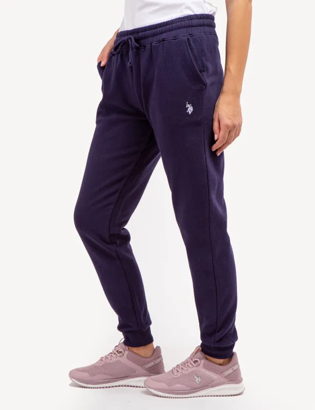 FLEECE HIGH WAISTED LOGO JOGGER sold by U.S. Polo Assn.