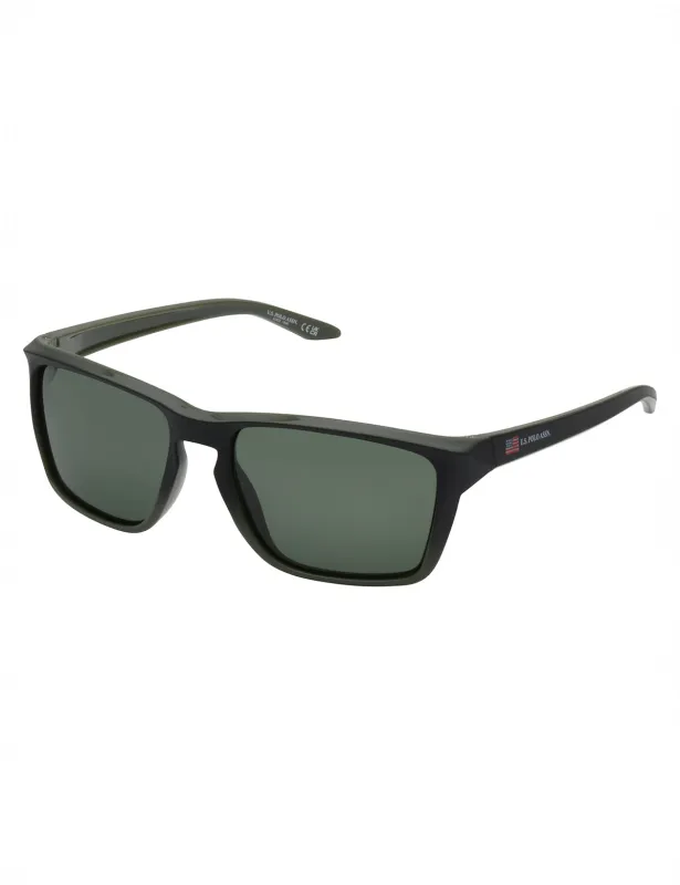 MENS RECTANGULAR FRAME SUNGLASSES sold by U.S. Polo Assn.