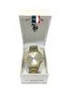 MENS TWO TONE SILVER AND GOLD LINK WATCH sold by U.S. Polo Assn.