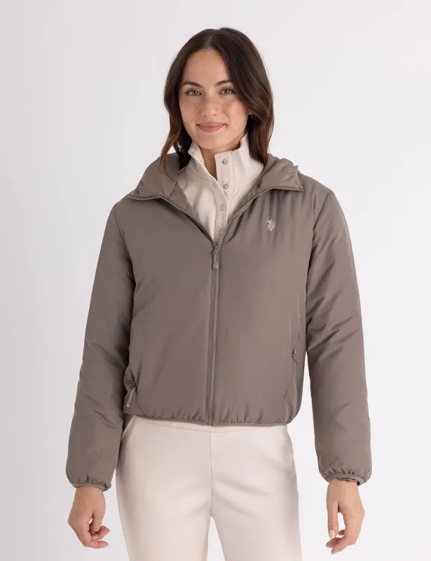 PACKABLE HOODED JACKET sold by U.S. Polo Assn.