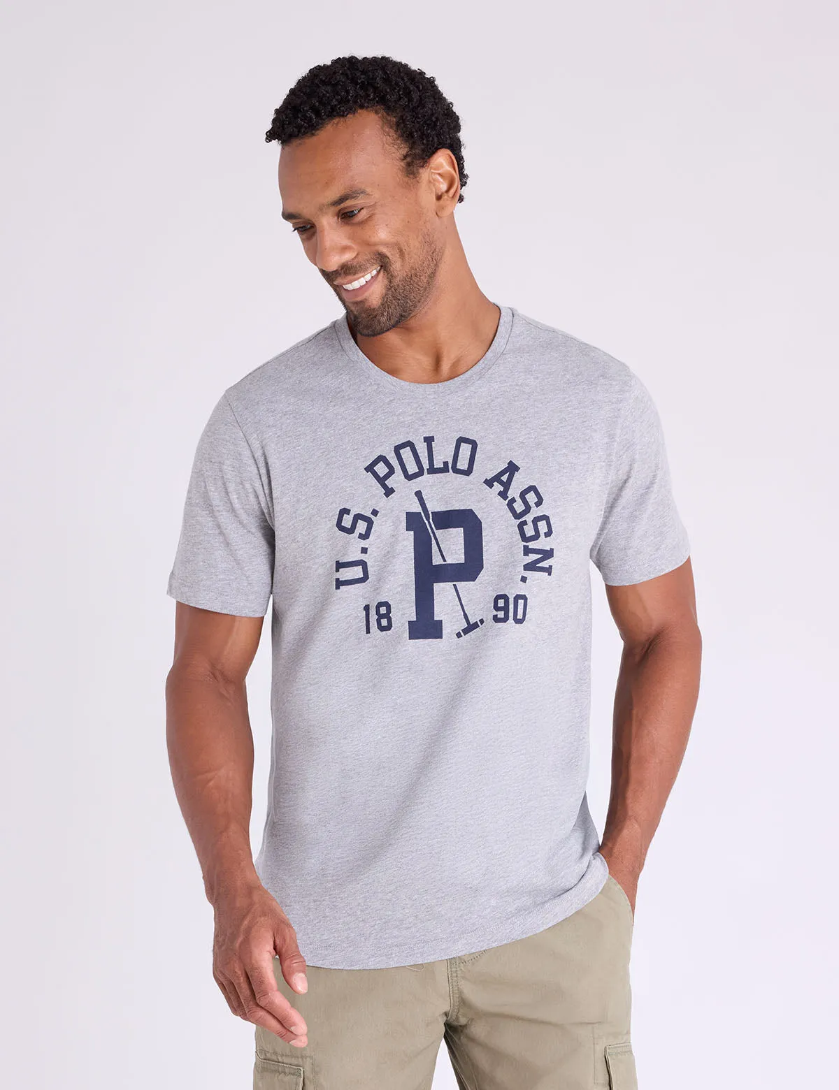 MALLET GRAPHIC PRINT JERSEY T-SHIRT sold by U.S. Polo Assn.