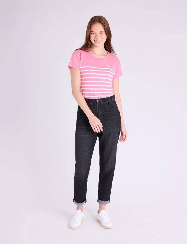 COLORBLOCK RINGER STRIPE T-SHIRT sold by U.S. Polo Assn.