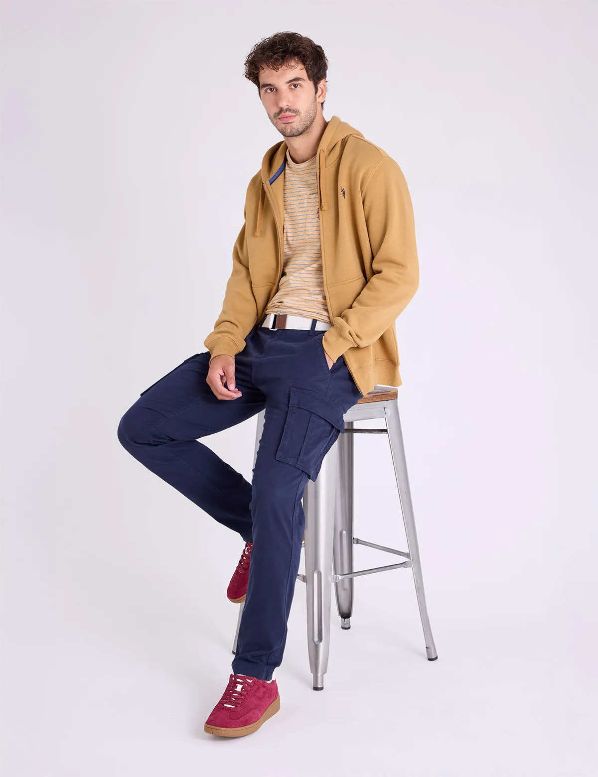 FULL ZIP LINED HOODIE sold by U.S. Polo Assn. product image thumbnail 2