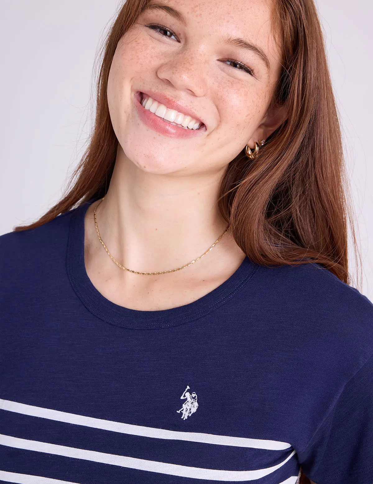 COLORBLOCK RINGER STRIPE T-SHIRT sold by U.S. Polo Assn. product image thumbnail 3
