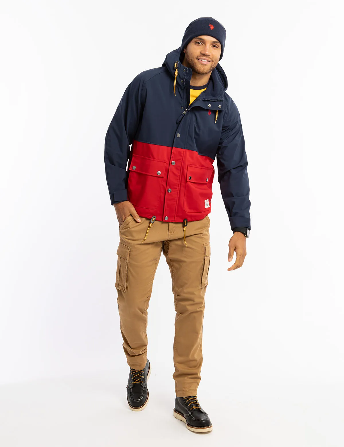 COLOR BLOCK ADVENTURE JACKET sold by U.S. Polo Assn. product image thumbnail 2