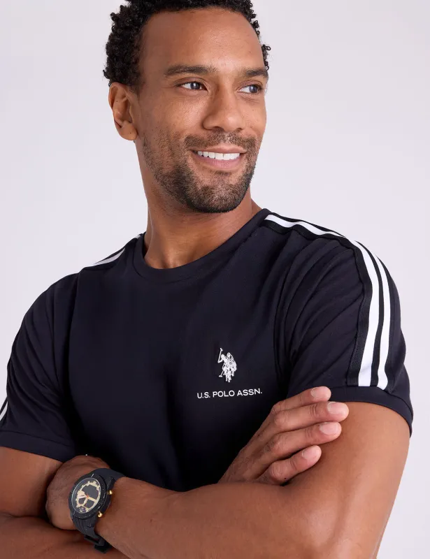 SHOULDER TRICOT TAPE JERSEY T-SHIRT sold by U.S. Polo Assn.