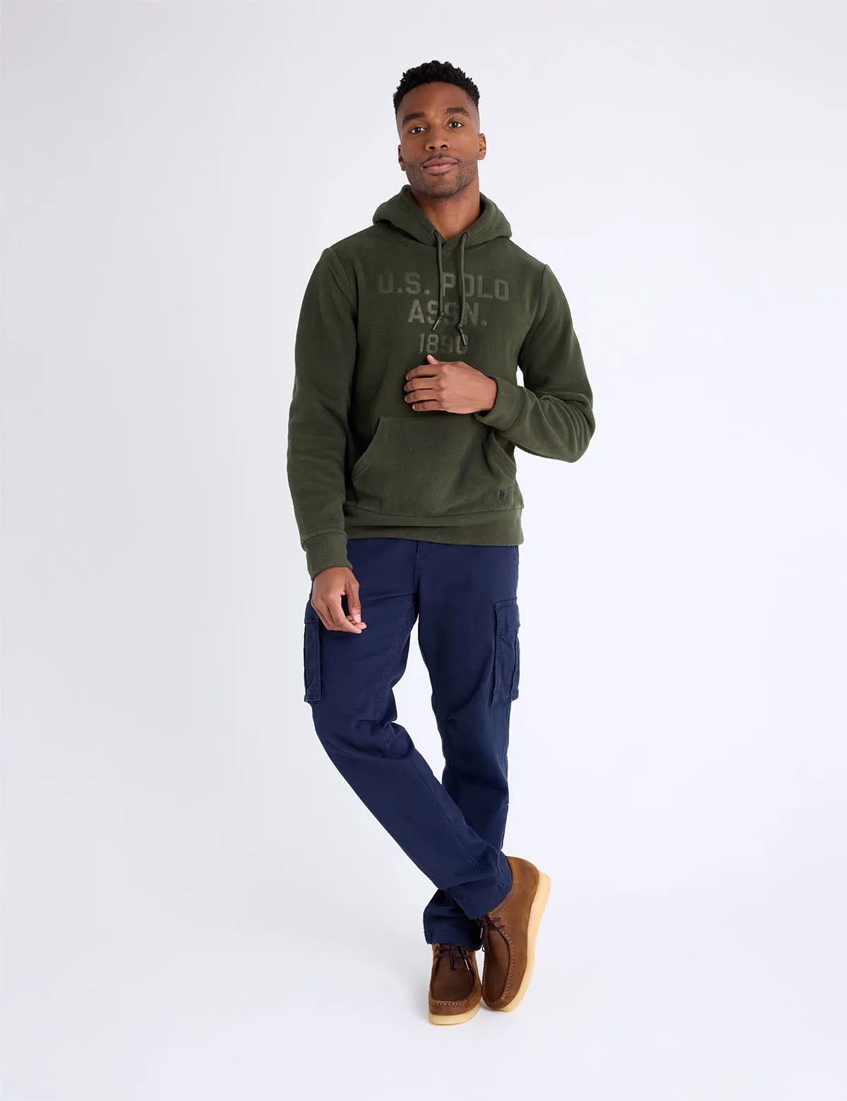 U.S. POLO ASSN. POLAR FLEECE HOODIE sold by U.S. Polo Assn. product image thumbnail 2