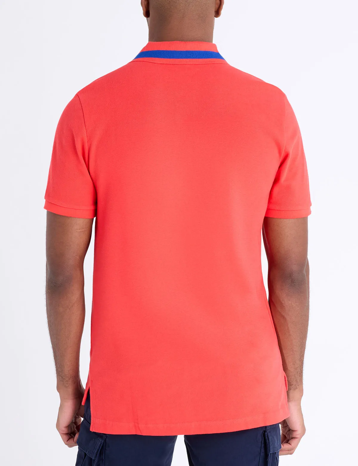 PIQUE POLO SHIRT WITH TIPPED COLLAR sold by U.S. Polo Assn. product image thumbnail 3