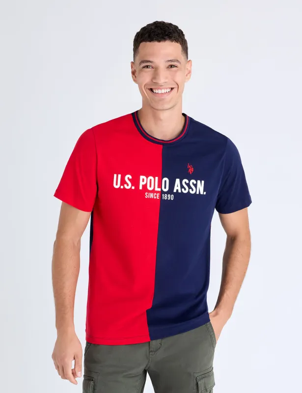 U.S. POLO ASSN COLOR BLOCK JERSEY T-SHIRT sold by U.S. Polo Assn.