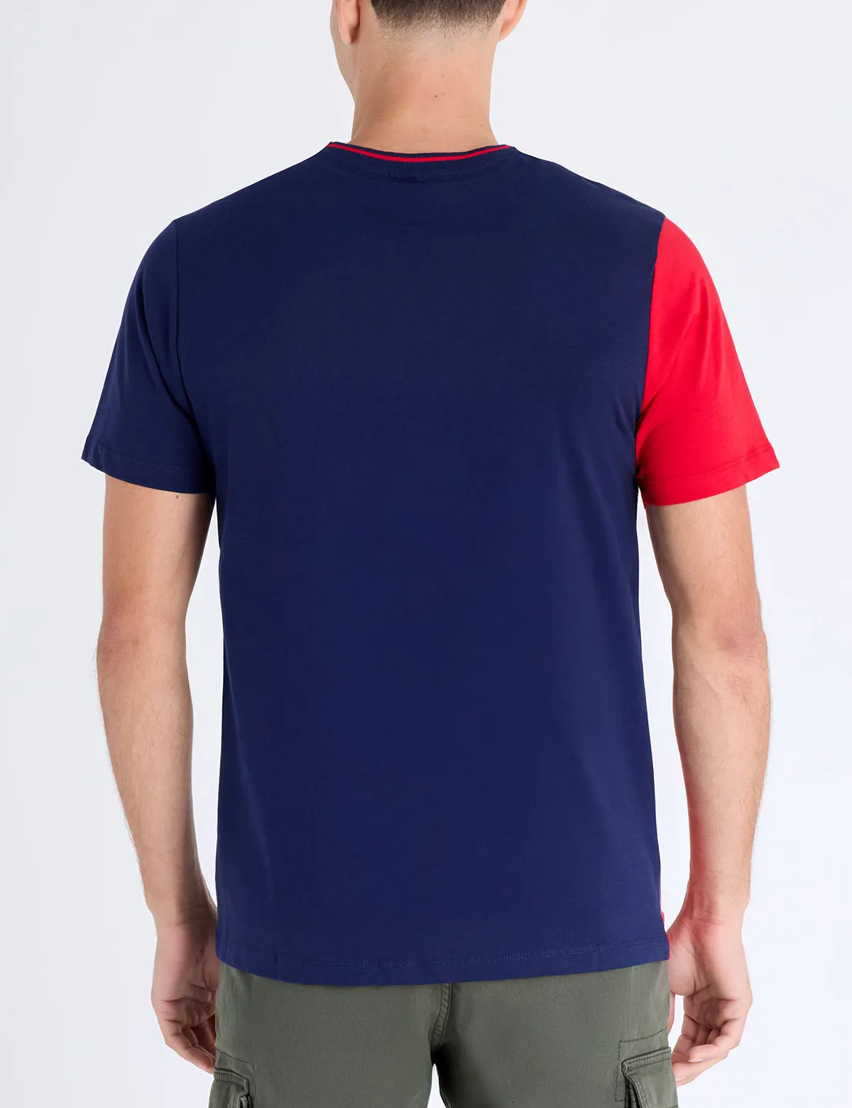 U.S. POLO ASSN COLOR BLOCK JERSEY T-SHIRT sold by U.S. Polo Assn. product image thumbnail 4