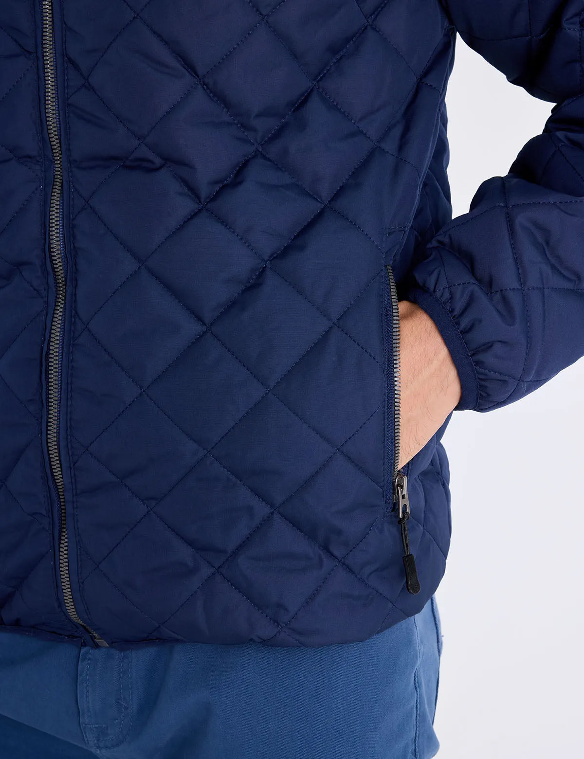 DIAMOND QUILTED FLEECE JACKET sold by U.S. Polo Assn. product image thumbnail 5