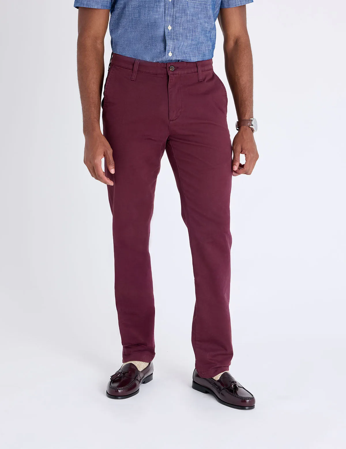 STRETCH SLIM CHINO PANTS sold by U.S. Polo Assn. product image thumbnail 3