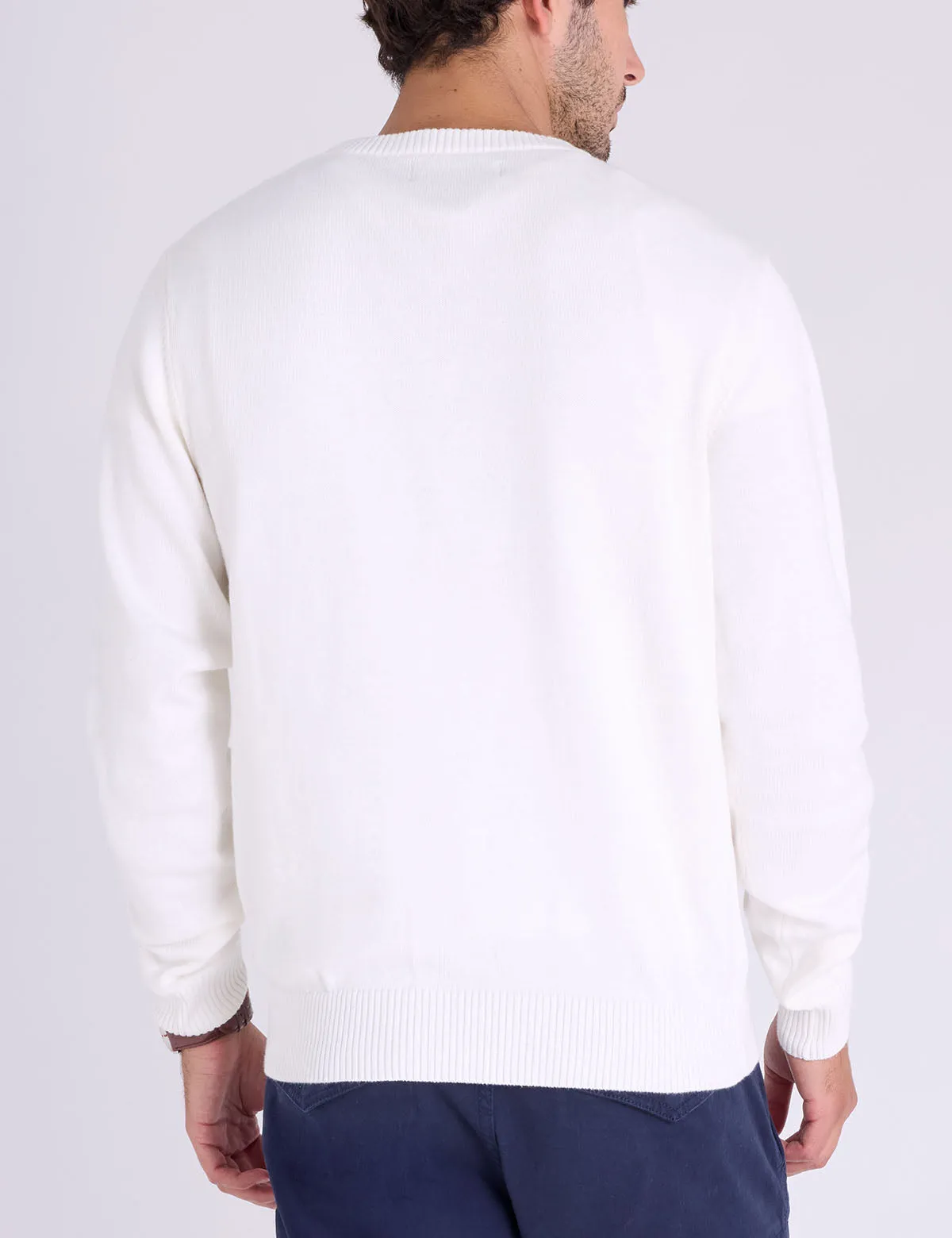 SIGNATURE STRIPE CREW NECK SWEATER sold by U.S. Polo Assn. product image thumbnail 4