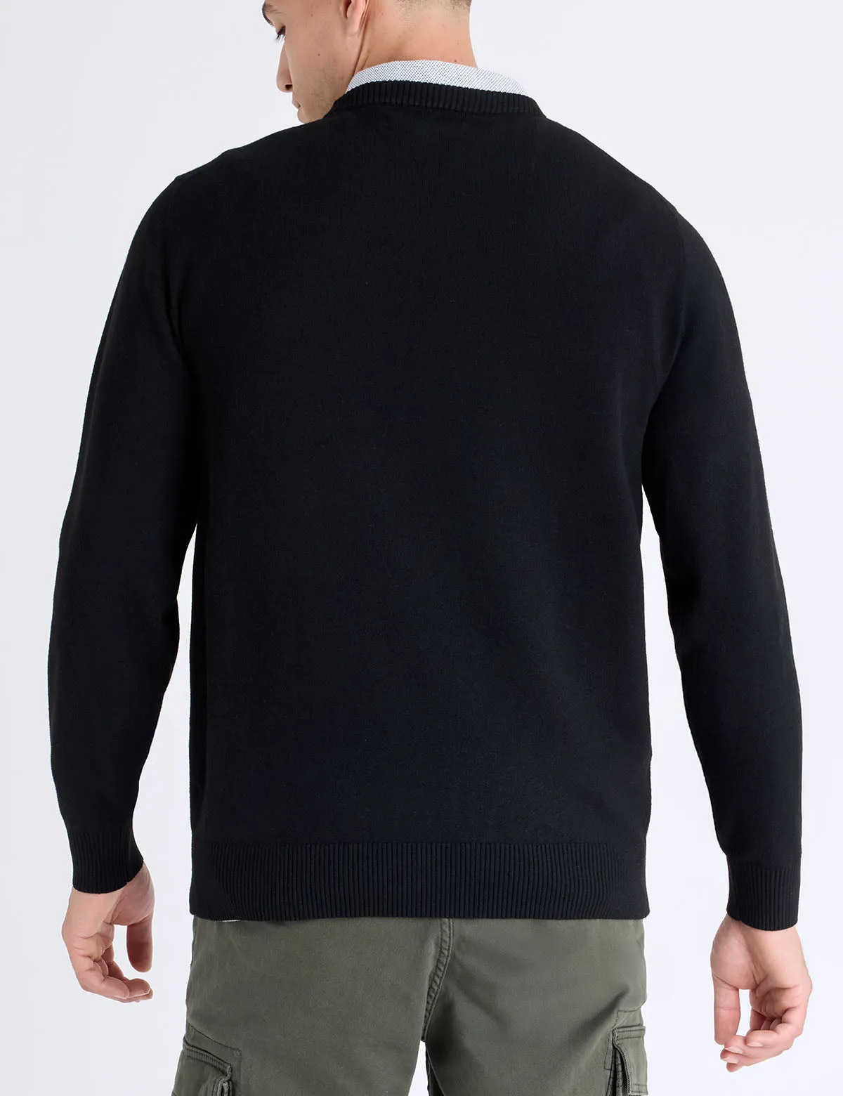 SOFT JERSEY CREW NECK SWEATER sold by U.S. Polo Assn. product image thumbnail 5