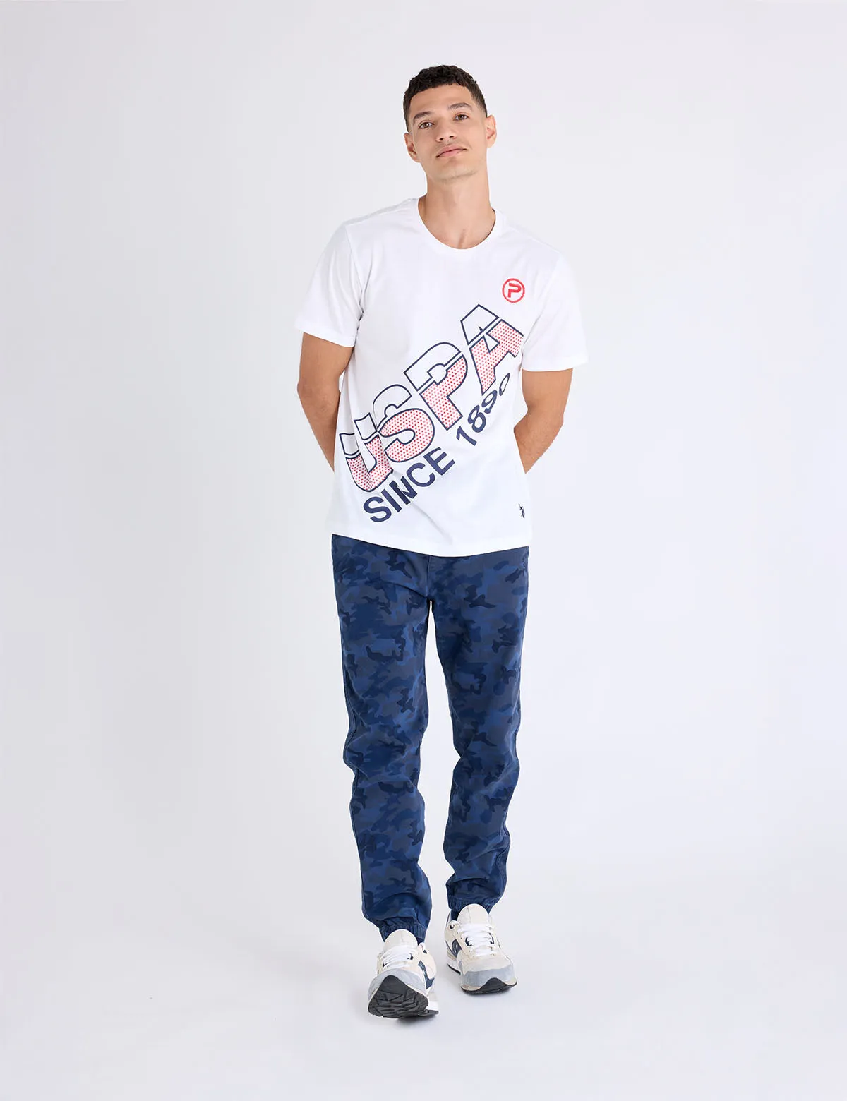 CAMO PRINT STRETCH TWILL JOGGER sold by U.S. Polo Assn. product image thumbnail 2