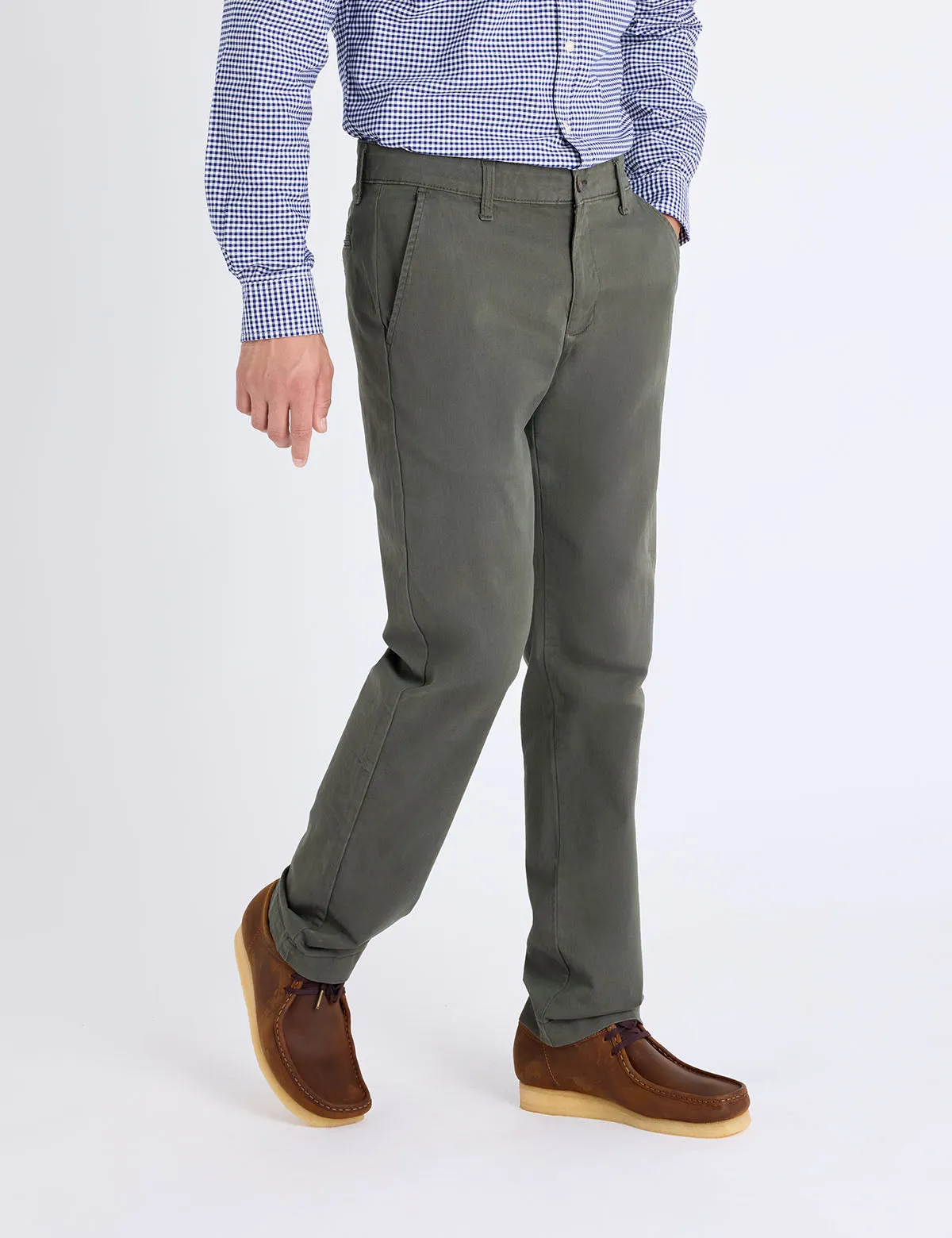 STRAIGHT TWILL CHINO PANTS sold by U.S. Polo Assn. product image thumbnail 3