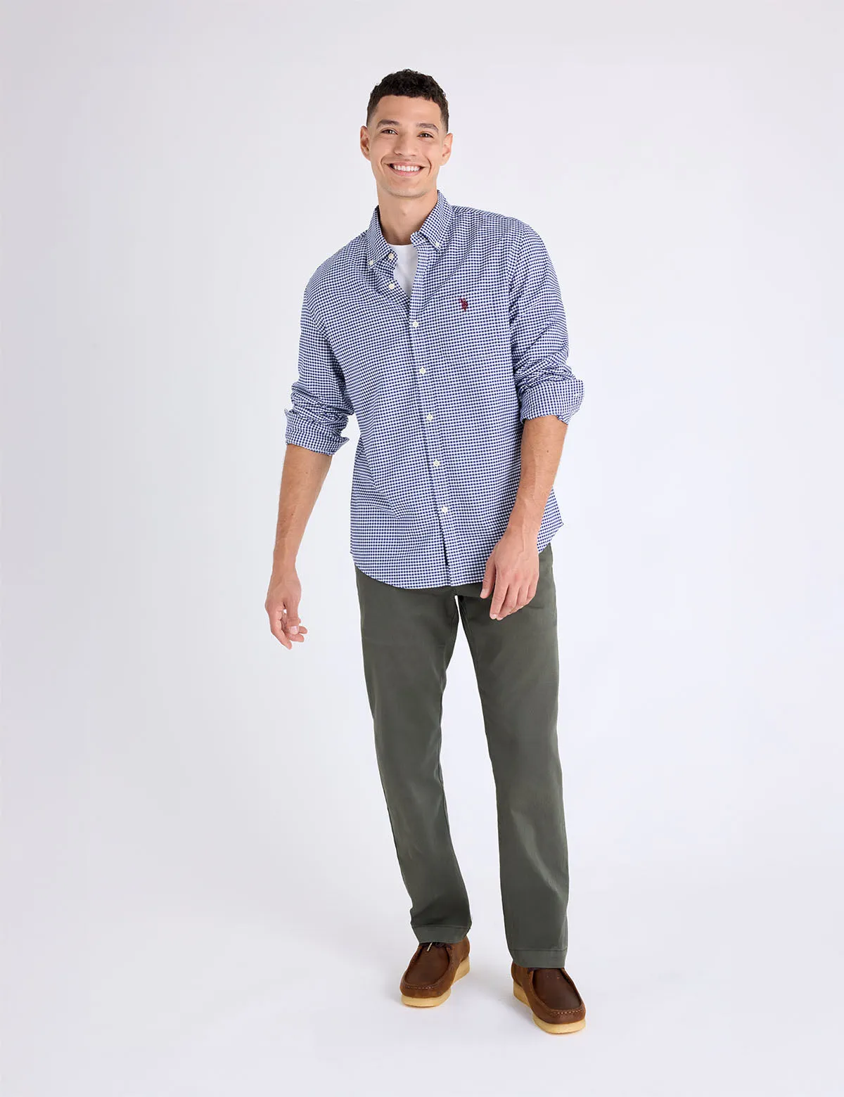 STRAIGHT TWILL CHINO PANTS sold by U.S. Polo Assn. product image thumbnail 2