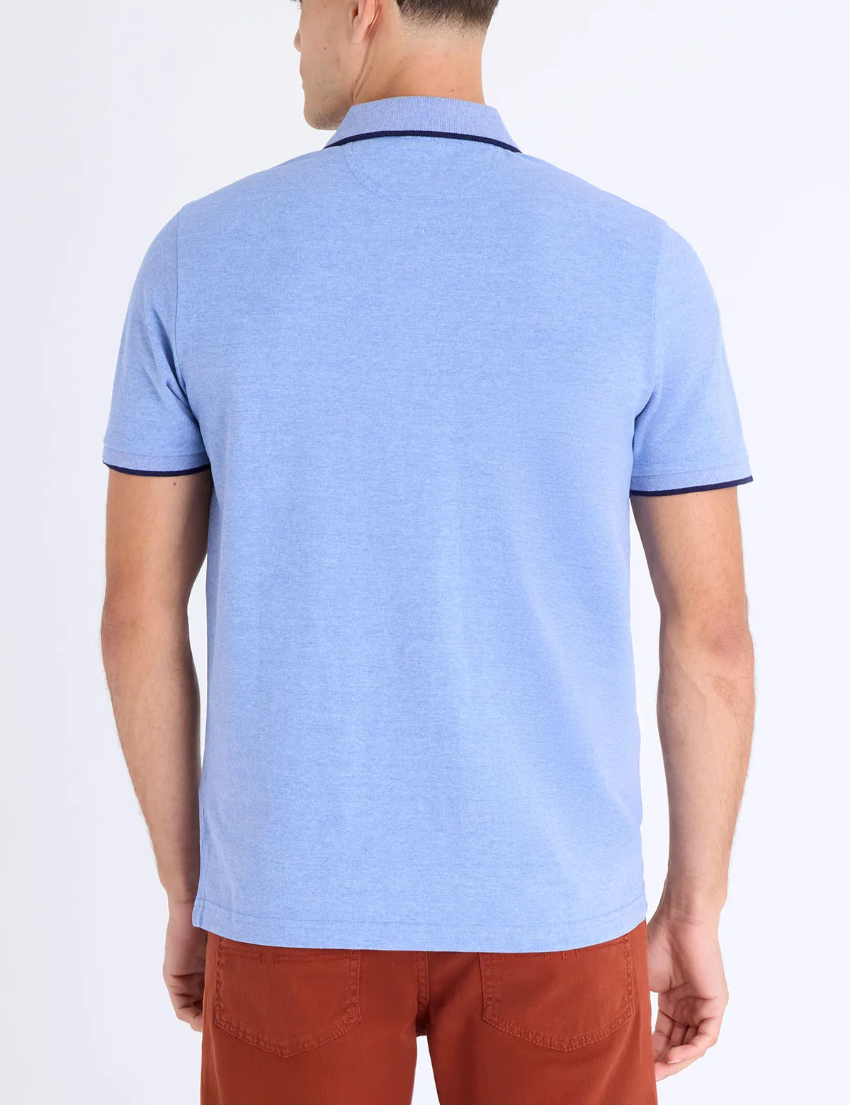 PIQUE POLO SHIRT WITH LOGO EMBLEM sold by U.S. Polo Assn. product image thumbnail 3