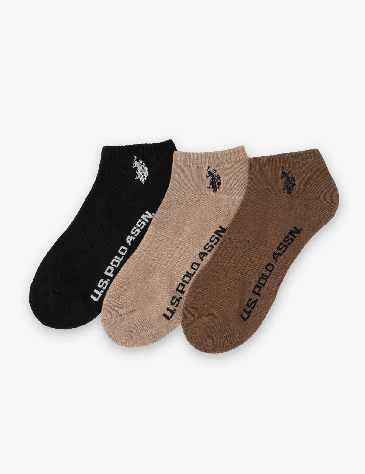 MENS 6PK COFFEE COMBO ASSORTED ANKLE SOCKS sold by U.S. Polo Assn.
