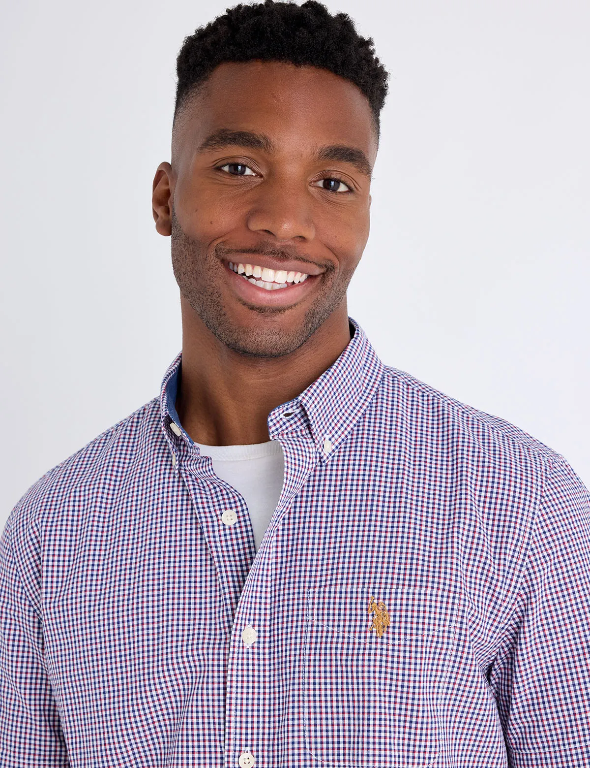 SHORT SLEEVE BOX PLAID MADRAS SHIRT sold by U.S. Polo Assn. product image thumbnail 2