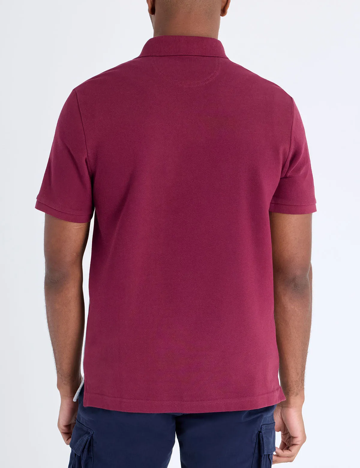 COLOR BLOCK TRICOT TAPE PIQUE POLO SHIRT sold by U.S. Polo Assn. product image thumbnail 4