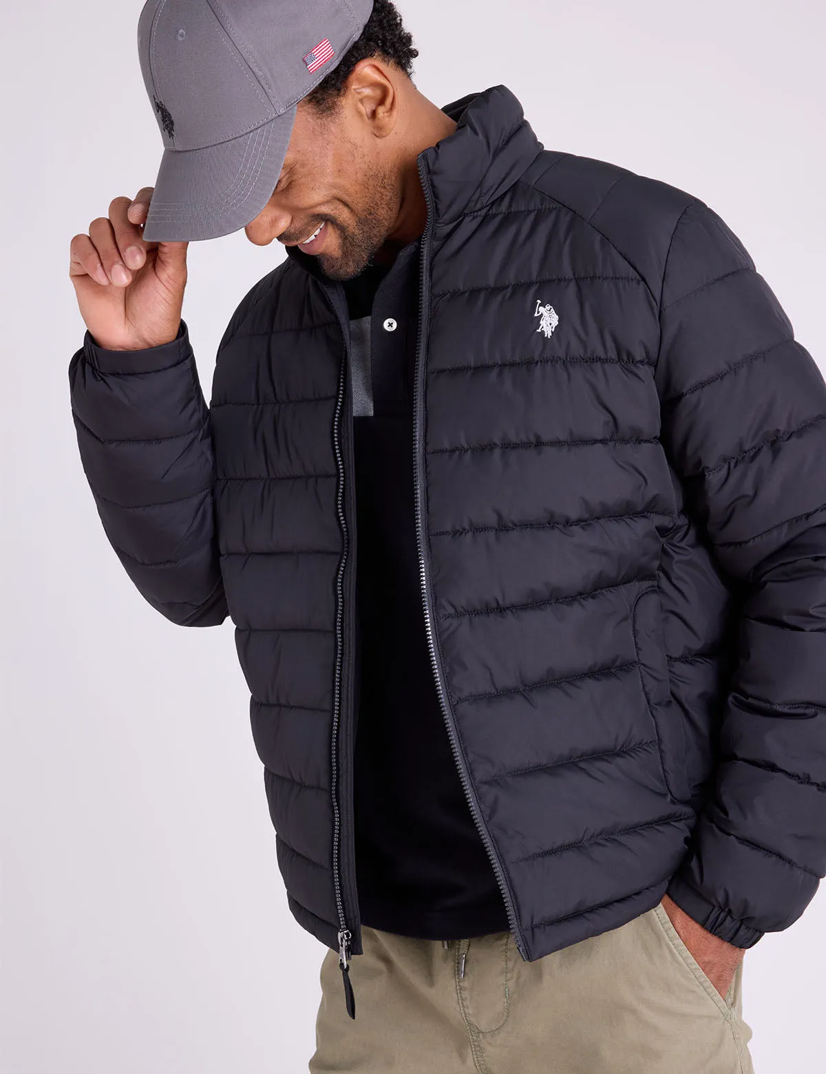SMALL CHANNEL PUFFER JACKET sold by U.S. Polo Assn.