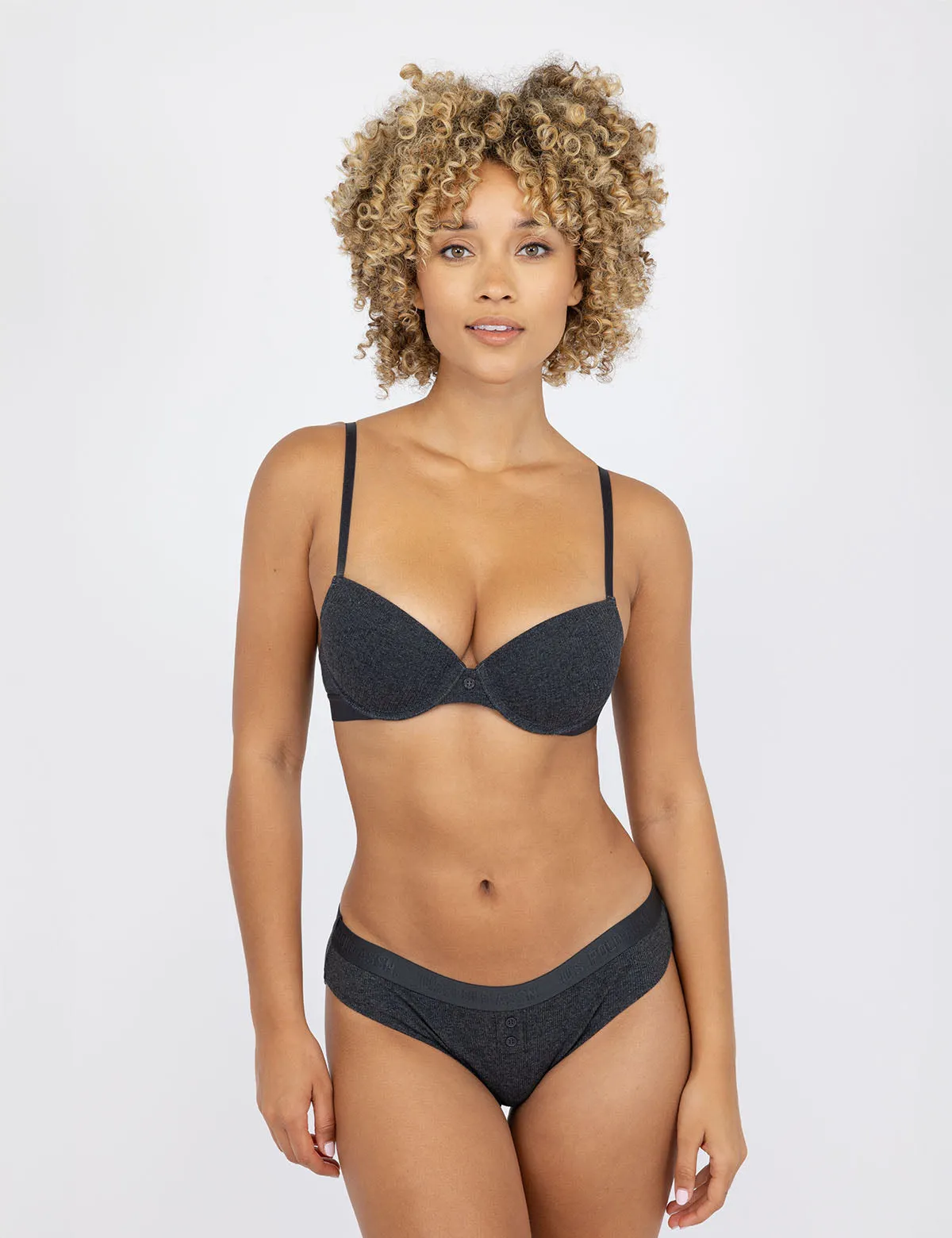 3PK RIBBED PUSH UP BRAS sold by U.S. Polo Assn. product image thumbnail 5