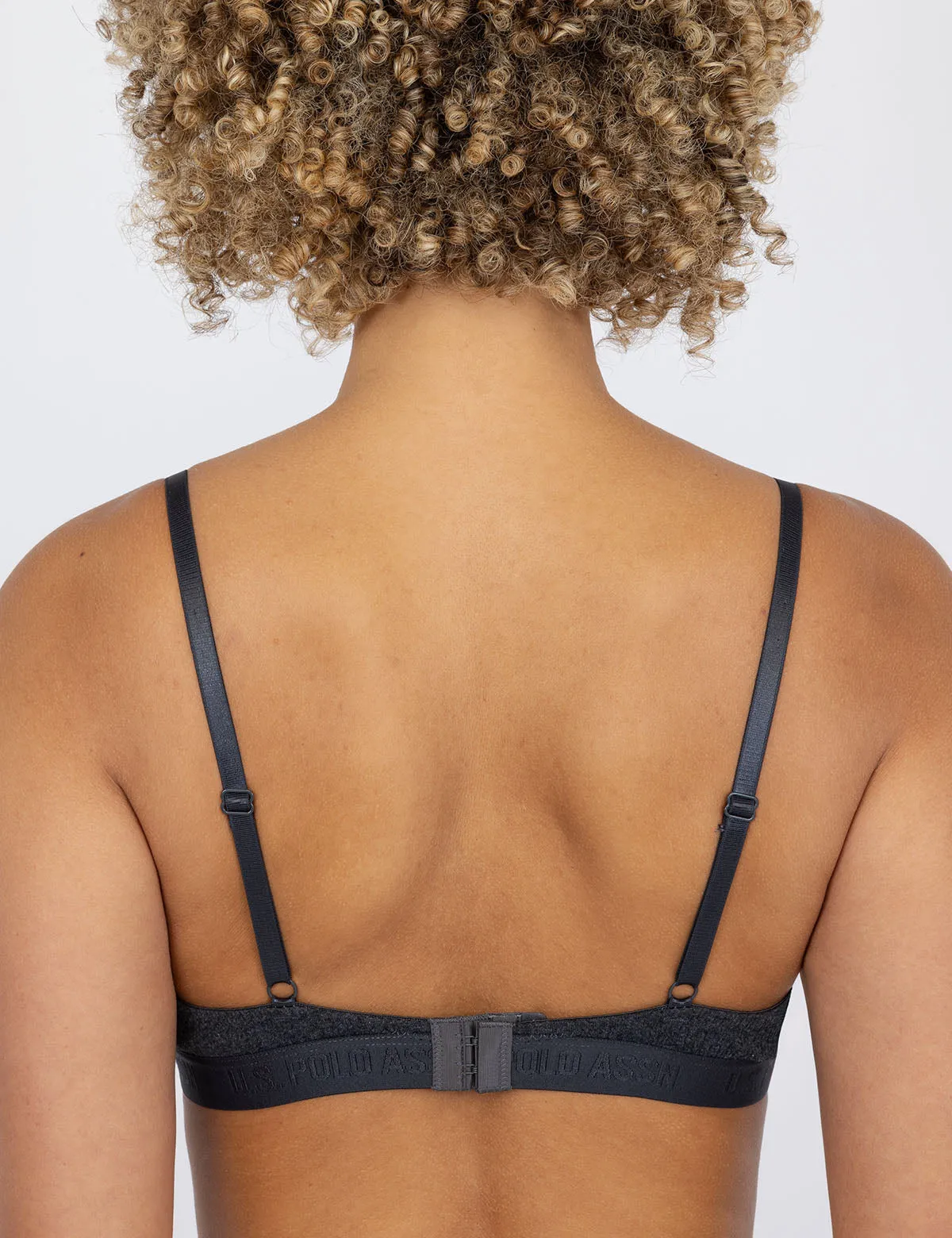 3PK RIBBED PUSH UP BRAS sold by U.S. Polo Assn. product image thumbnail 3