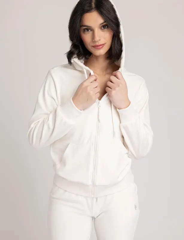 VELOUR ZIP UP HOODIE sold by U.S. Polo Assn.