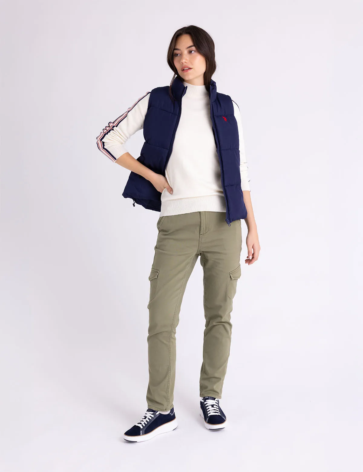 CLASSIC PUFFER VEST WITH ZIP POCKETS sold by U.S. Polo Assn. product image thumbnail 2