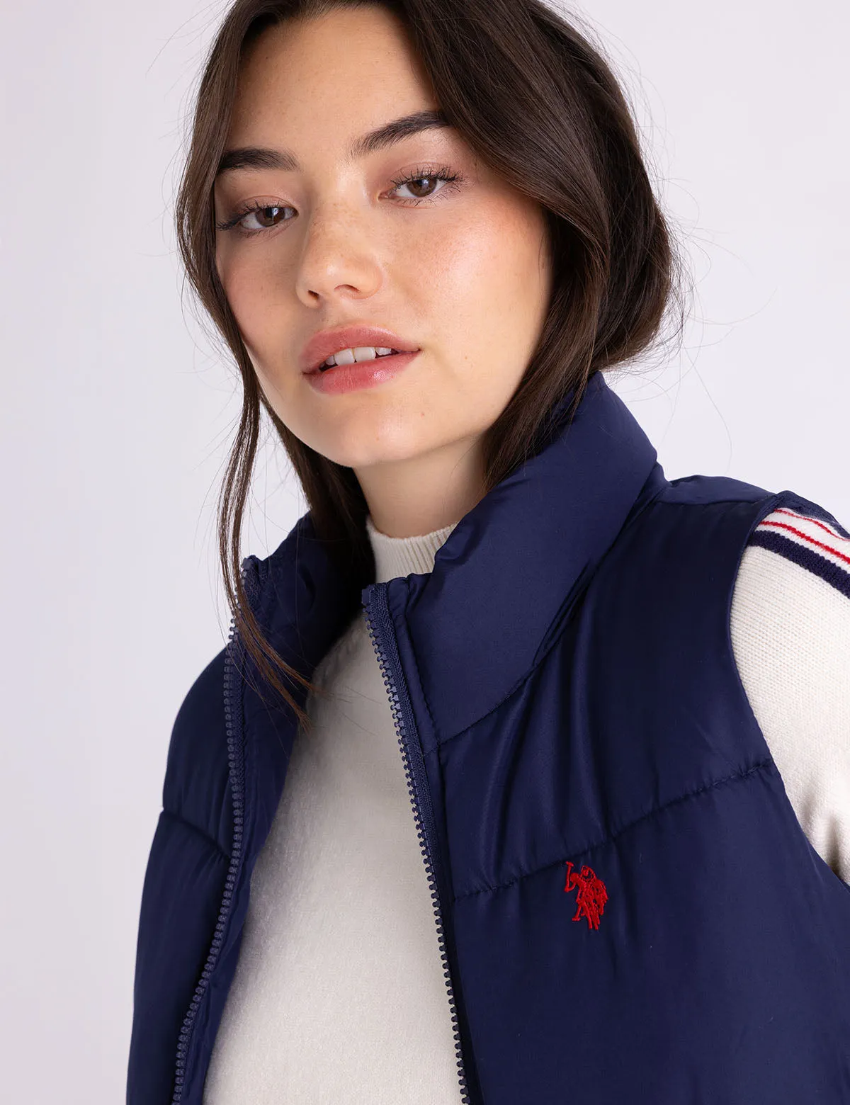 CLASSIC PUFFER VEST WITH ZIP POCKETS sold by U.S. Polo Assn. product image thumbnail 3