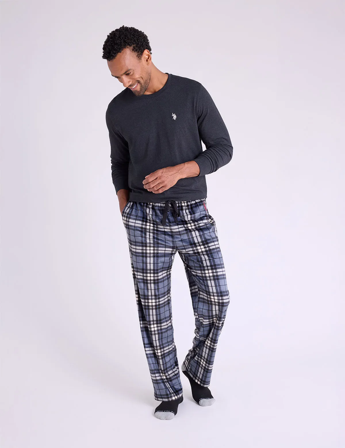 LUXE FLEECE PANT sold by U.S. Polo Assn. product image thumbnail 3