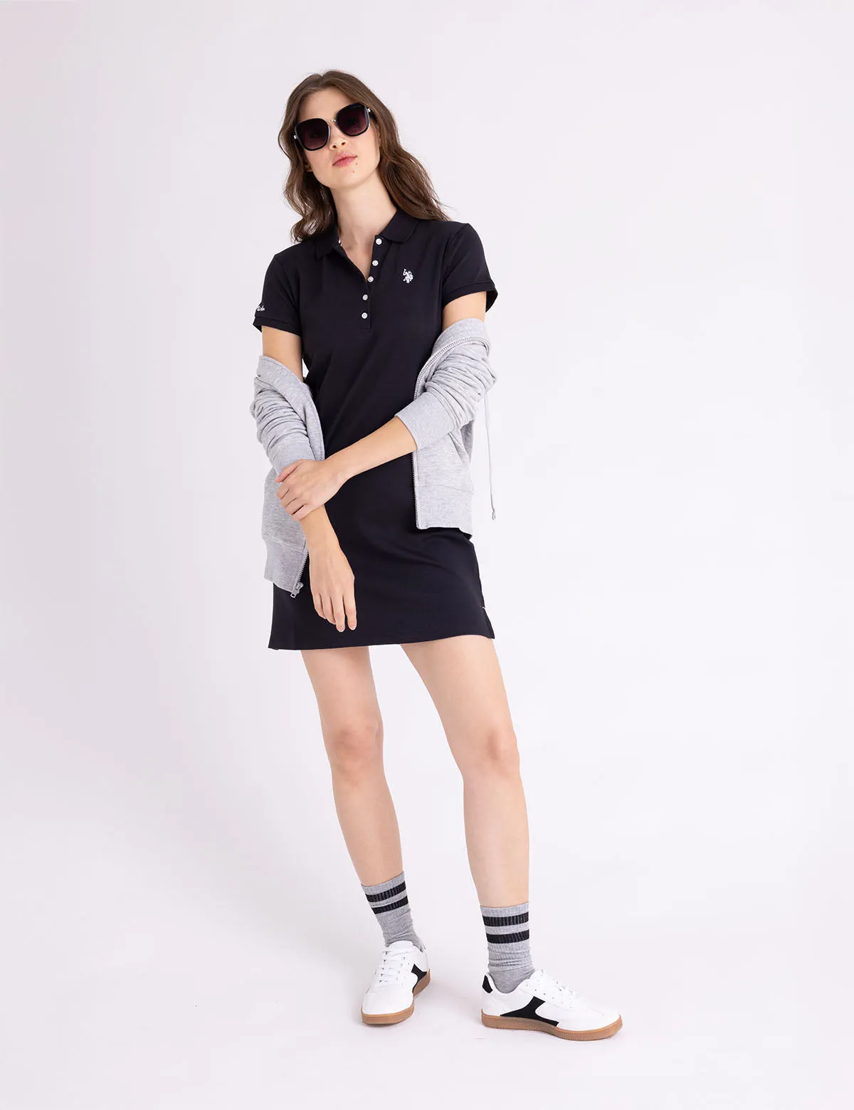 SLIM FIT POLO DRESS sold by U.S. Polo Assn. product image thumbnail 3