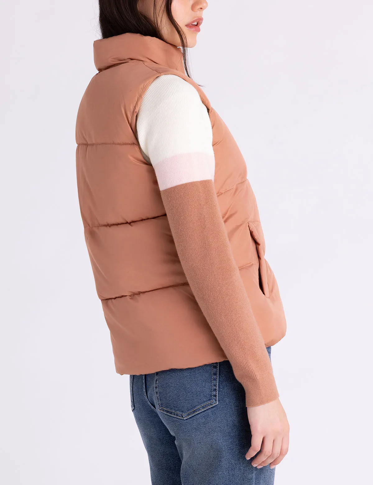 CLASSIC PUFFER VEST WITH ZIP POCKETS sold by U.S. Polo Assn. product image thumbnail 3