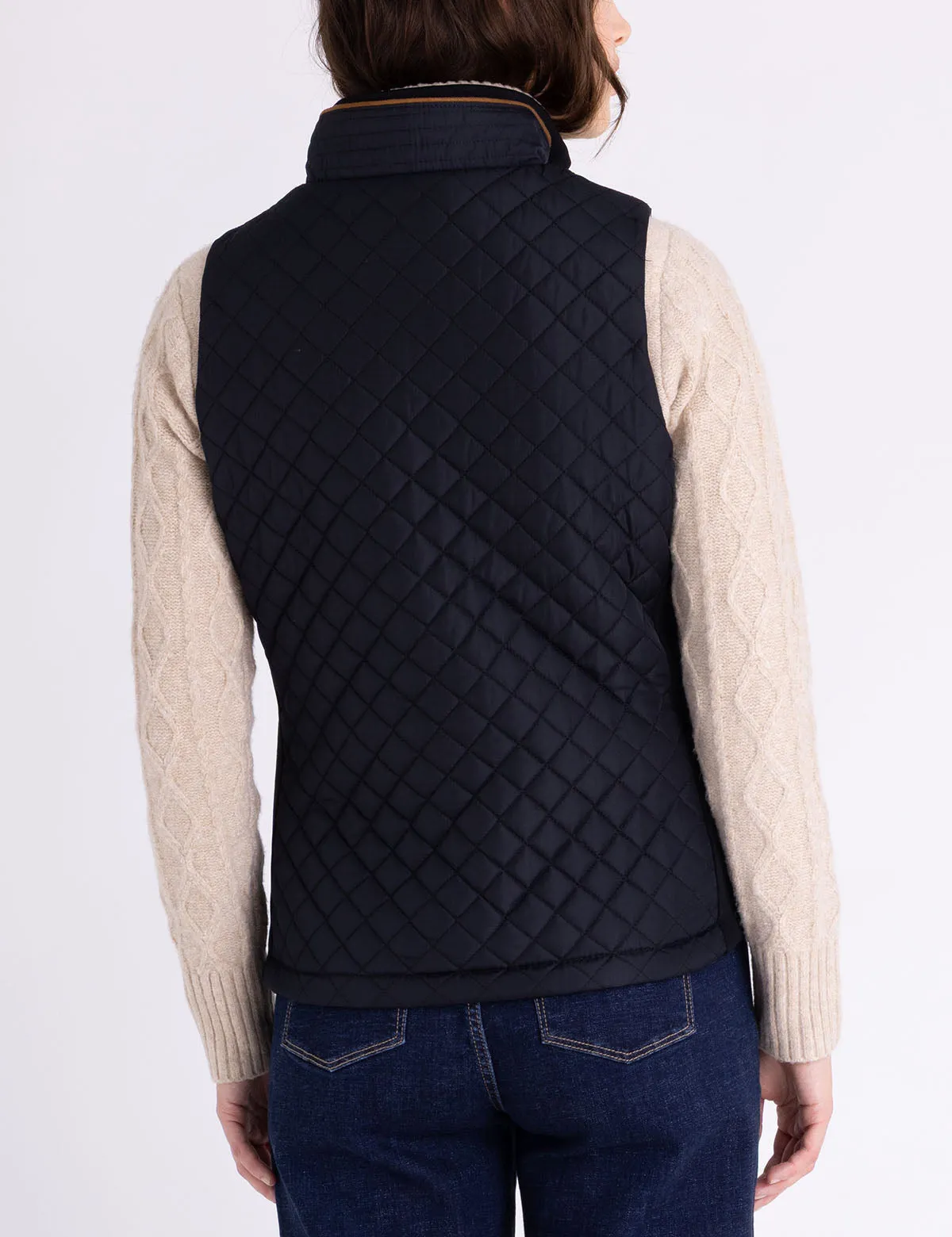 SIDE KNIT QUILTED VEST sold by U.S. Polo Assn. product image thumbnail 3