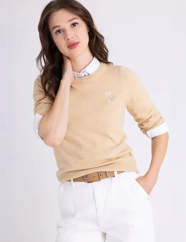 USPA MARLED CREW NECK SWEATER sold by U.S. Polo Assn.