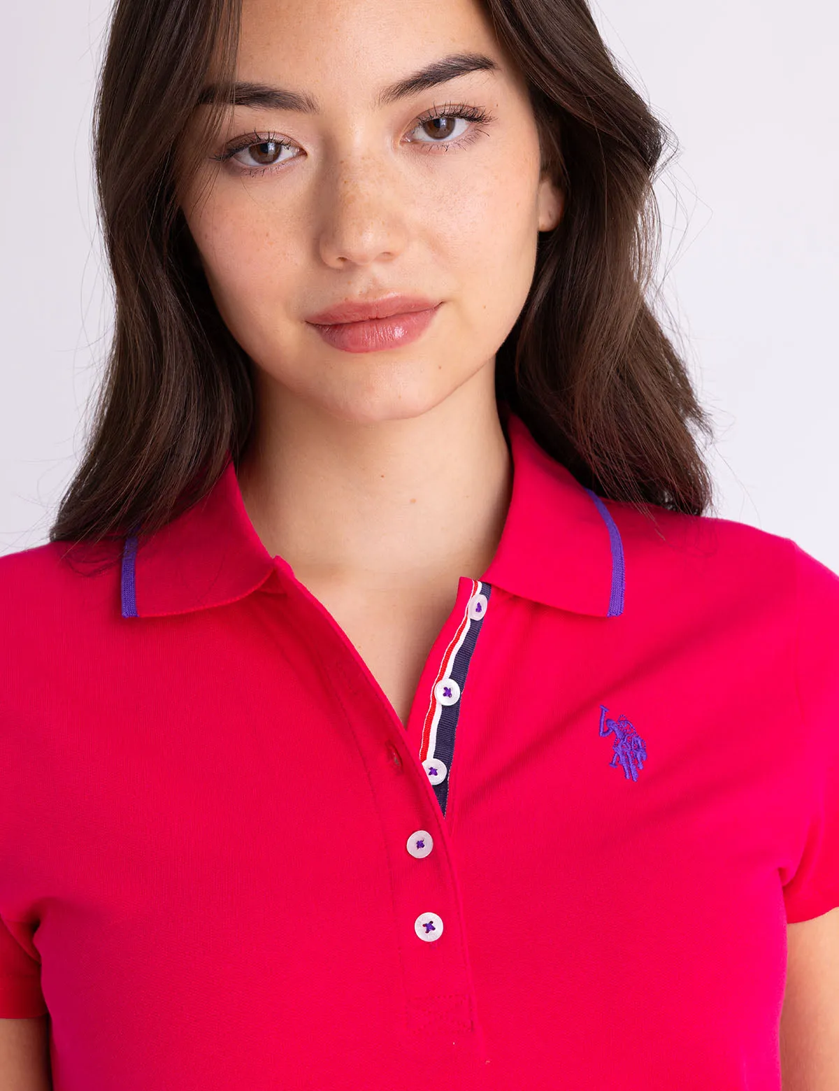 TIPPED POLO DRESS sold by U.S. Polo Assn. product image thumbnail 2