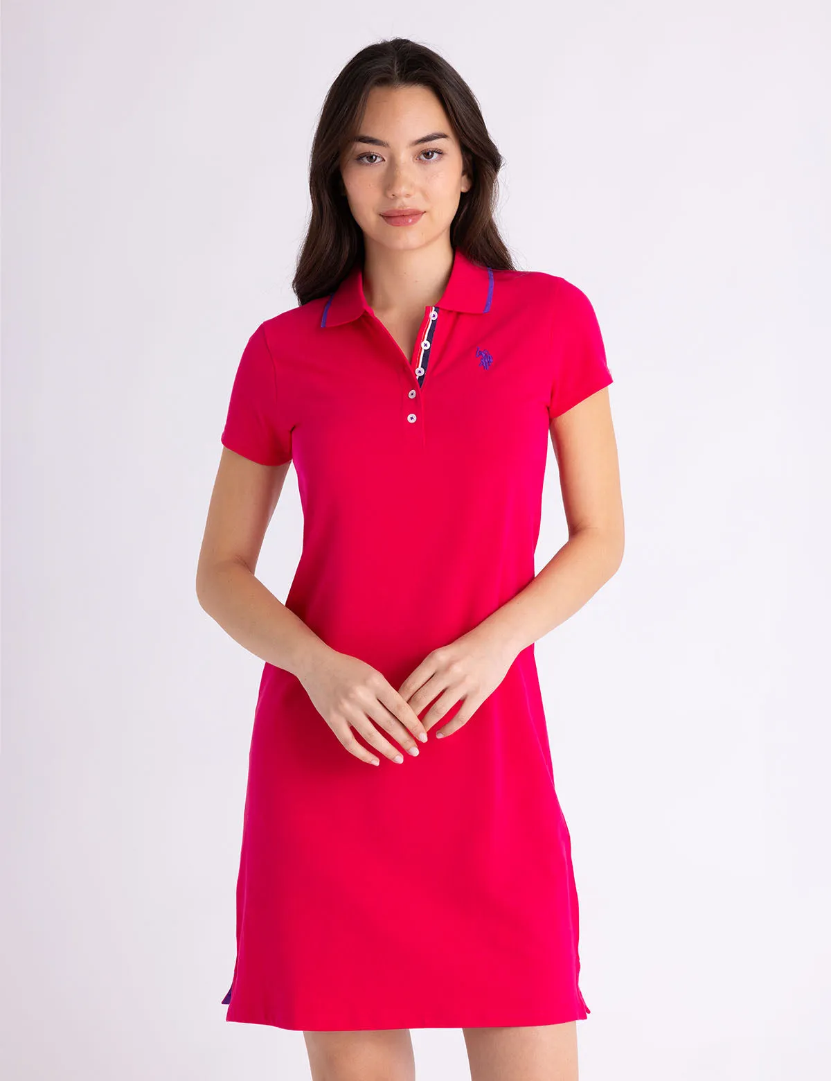TIPPED POLO DRESS sold by U.S. Polo Assn.